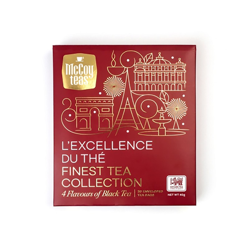 Jeju People Sell Partner Company McCoyty's Finest Tea Collection 4-piece