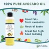 Zatural Avocado Oil Pure Cold Pressed Natural Oil (1 Gallon)