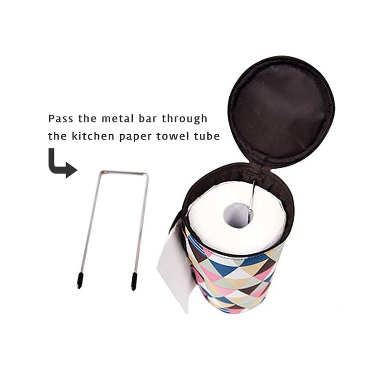 Olve Kitchen Paper Towel Holder Hanging Paper Towel Dispenser Cover