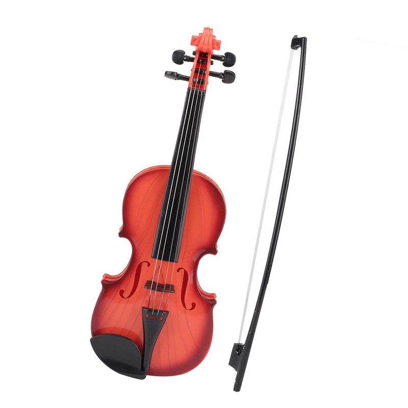 Simulated Kid Acoustic Violin Toy Adjustable String Musical Beginner Develop