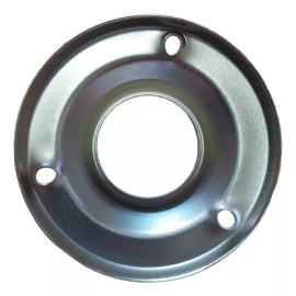 Herrajes Guerrero Brida Cromada Para Tubo Redondo De Closet 20 Pzas Troquelad