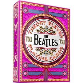 theory11 The Beatles Playing Cards (Pink)