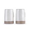 DEMDACO Gather Round Modern Design Trendy White 2 x 3