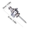 2Pcs Guitar Strap Lock Metal Button Strap Lock Straplocks Strap