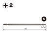 Vessel B36 ZP Double-ended Bit Air for Electric Drivers +