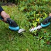 DURATECH 3.6V 2-in-1 Cordless Handheld Grass Trimmer & Hedge Shear