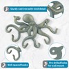 MDLUU Octopus Hook, Nautical Wall Hook, Antique Key Holder Hook,