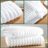 Towelogy® Luxurious Ribbed Bath Sheets Set of 2 | 60%