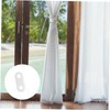 Zerodeko 12Pcs Outdoor Curtain Weights Drapery Weight for Home and
