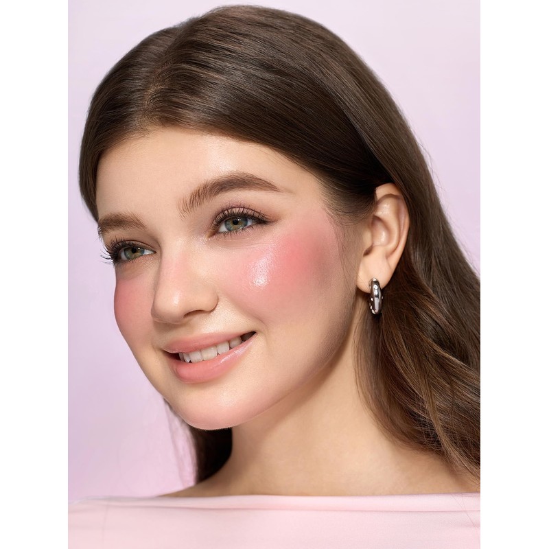 SHEGLAM Glass Glow Blush Stick Cream for Cheek and Lip,
