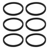 OTOTEC 6pcs Game Console Drive Belt Replacement 2.4x2.1x0.15cm Compatible with