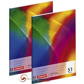 Schulheft A4 Brunnen liniert mit Rand Lineatur 27