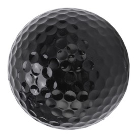 Golf Balls, 2 Layers Golf Floating Ball Floater Water Range Floating Golf Ball for Outdoor Sports Golf Practice Training Balls (Black) Recreation Ball Leisure Sports Golf