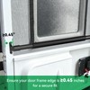 ULITECO RV Screen Door Handle Grab Bar, 19.9" to 32.3"