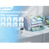 gianotter Desk Organizers and Accessories with File Holder, 4-Tier Desk