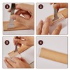 Esamero Leathercraft Punching Tools,Leather Stitching Aid Plate,Diamond Lacing Chisel Pricking
