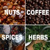 Brentwood CG-162S 75-Gram Electric Wet and Dry Coffee Bean, Herb,