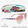 Vera Bradley Sunglasses Clamshell Case, Foxwood (Sunglass Case)