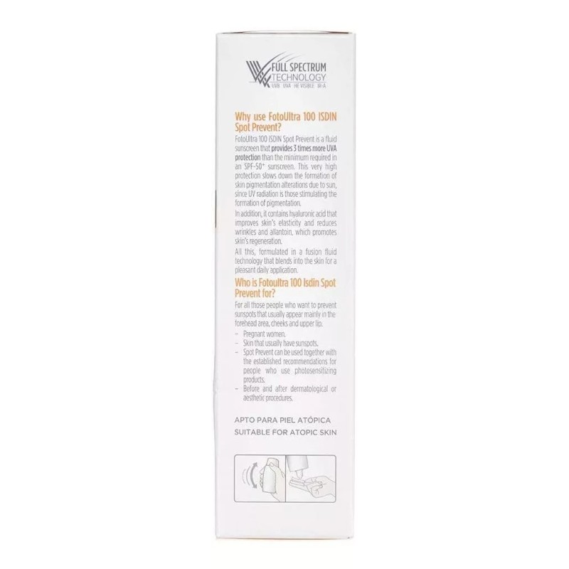 Isdin Fotoultra 100 Spf 50+ Spot Prevent 50 Ml -