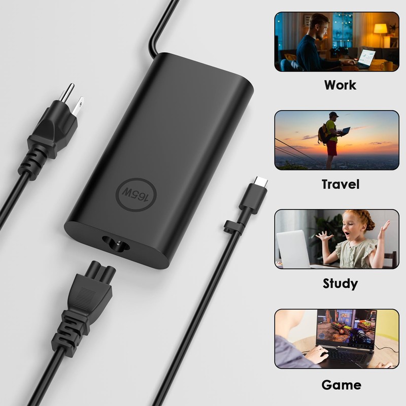 OSISZI 165W 130W USB C Laptop Charger Compatible with Dell