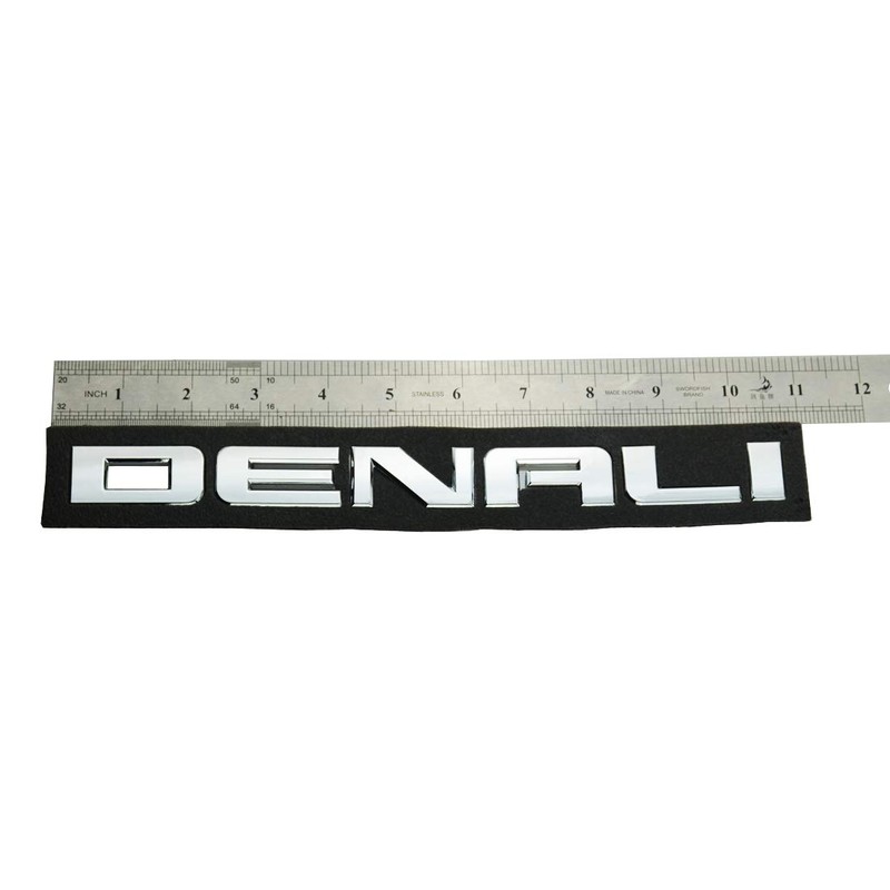 1x Denali Door Badge NAMEPLATE FIT for Yukon Canyon Sierra