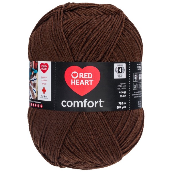 Red Heart E707D.3202 Comfort Yarn, Java