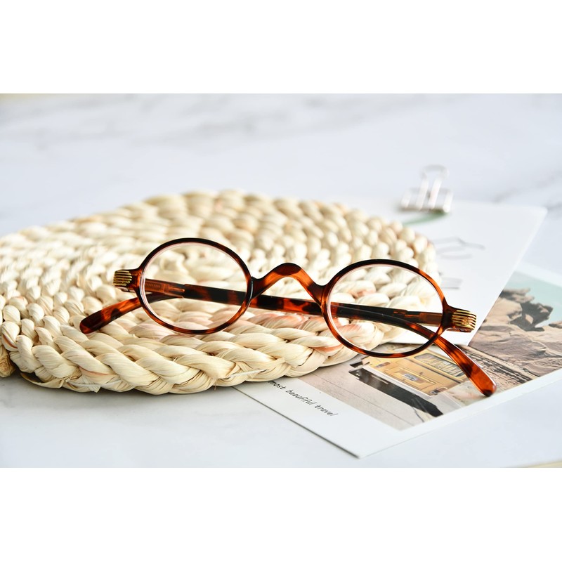 Eyekepper Los lectores Spring Temple Vintage Mini pequena Oval redonda