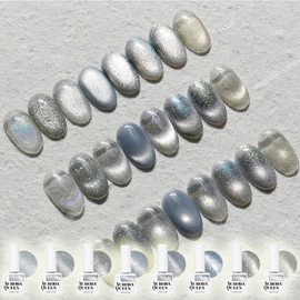Diesel Aurora Queen Moonlight 8 types individual magnetic gel / 디젤 오로라퀸 달빛 8종 단품 자석젤