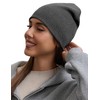 100% Cotton Beanie Hat for Men Women - Soft Unisex