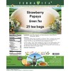 Strawberry Papaya Green Tea (25 tea bags, ZIN: 540577)