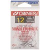 Owner American 5177-981 Mosquito Octopus Hook Size 12, Needle Point,