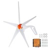 VEVOR 500W Wind Turbine Generator, 12V Wind Turbine Kit, 5-Blade