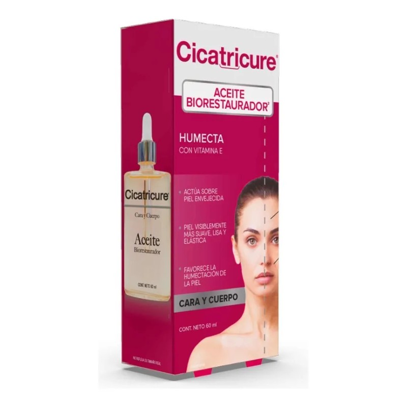 Cicatricure Aceite Corporal 60 Ml Para Cicatrices Y Estrías