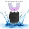Household Ultrasonic Rechargeable Silicone U shaped Electric Toothbrush Teeth Whitening