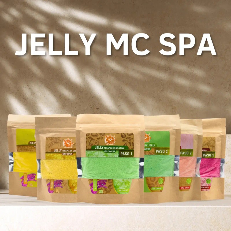 Jelly Mc Spa Paso 1 200g Y Paso 2 400g.
