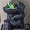 Indoor Fountain Relaxing Zen Cascade Colourful LED Light, Useful Gifts