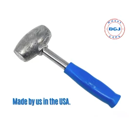 DGJ Blue Dayton Type Wire Wheel Knock Off Lead Hammer 4.5 lbs Made in the USA