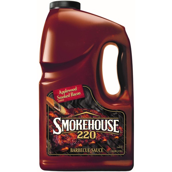 Smokehouse Applewood Smoked Bacon Barbecue Sauce, 1 Gallon -- 2 per case.