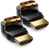 deleyCON HDMI 90° Angle Adaptor Set of 2 - HDMI