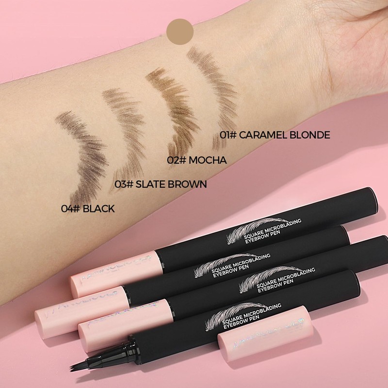 Microblading Liquid Eyebrow Pen - Micro Line, Tint, Filling the