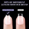 Gelike EC Extra Short Soft Gel Nail Tips Kit for