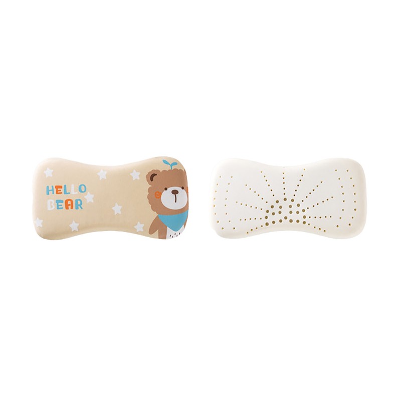 Double Layer Adjustable Kids Memory Foam Pillow Washable Neck Protection