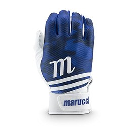 MARUCCI CRUX Adult Baseball Batting Glove, Royal Blue, Adult X-Large