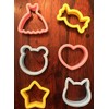 CAT Bear Heart Star Candy Shapes Girls Dress Cookie Cutter