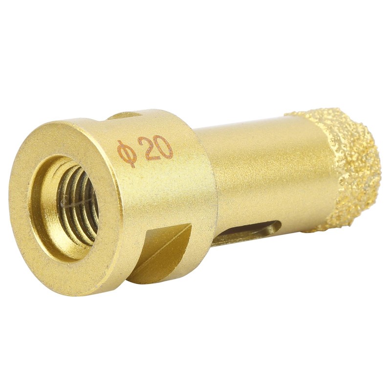 2Pcs Diamond Hole Saw Opener Brazing Drill Bit Drilling Marble