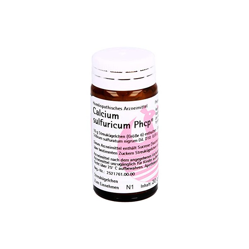 Calcium Sulfuricum Phcp Globules 20g