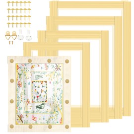 ECOIOU 20 Stretcher Bars 5 Standard Size for Needlepoint Art