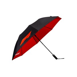 Fuel For Fans Unisex Formula 1 F1 Tech Collection Large Logo Umbrella, Black, One size (324901024100000)