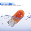 DUSCOKE 100PCS T10 194 Car Brake Light Turn Signal Bulbs