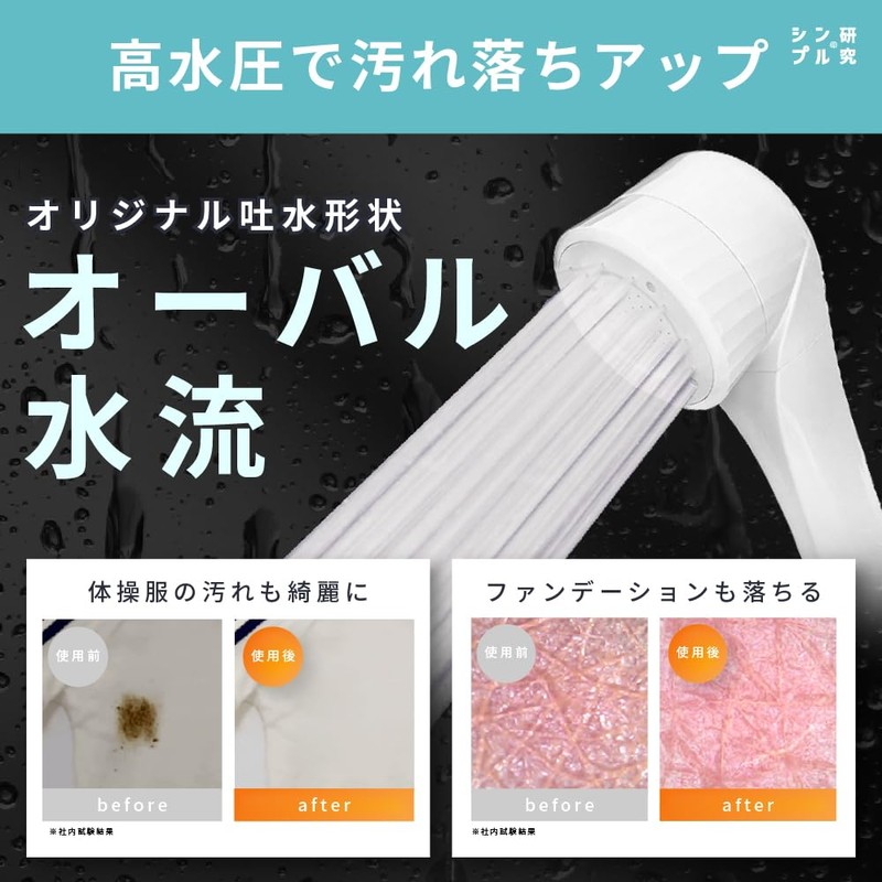 Dream Bank Shower Head, Made in Japan, Nano Bubble, Water